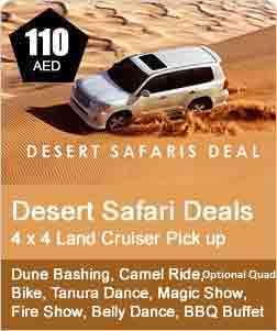 Morning desert safaris deal